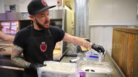 British takeaway serves vegan fish and chips - using TOFU and SEAWEED