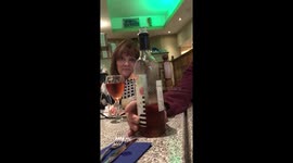 UK man reveals pregnancy to his parents with message on wine label