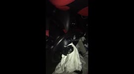 Mini cooper crash