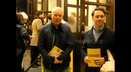 Steve Pemberton and Reece Shearsmith  attend the press night of Glengary-Glenross at the Playhouse Theatre