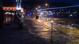 Tidal surge Scarborough South Bay