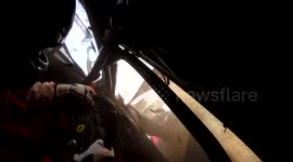 Ferrari 458 GT3 hit by Porsche GT2R during race