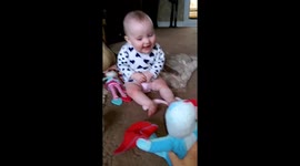 Help! My baby daughter can't stop laughing at CBeebies' Igglepiggle