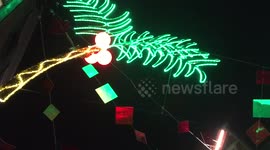 Carnaby Street's Carnival-themed Christmas Lights