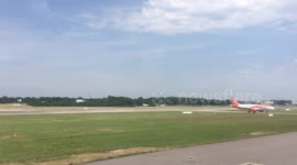Take off from Gatwick