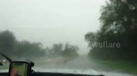 Driving in a Florida Storm