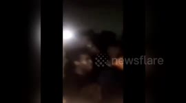 Newsflare Edit - Floor caves in at house party