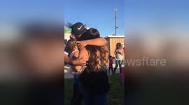 Father ecstatic when announced his girlfriend is expecting a boy