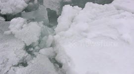 Walking on thin ice.