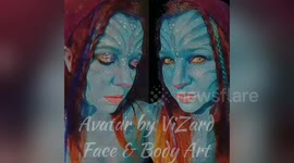 Newsflare Edit - Avatar Face Painting
