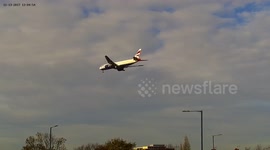 British Airways plane lands at Heathrow after mid-air emergency declared