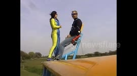 The day I qualified to be a wing walker!