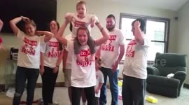 Family of 13 reacts to news of ANOTHER baby