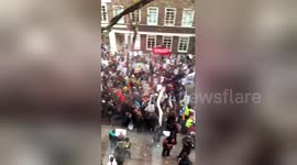 Students march against tuition fees in London