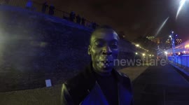 Sam Callahan Skate Jumps At The Tower Of London