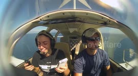 Man takes girlfriend on plane ride to propose