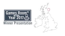 Britain's best man cave converted from a cluttered loft space crowned as the winning entry for Games Room of the Year 2017