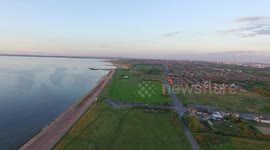 leasowe lighthouse to Wallasey beach