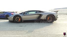 Supercars drive to Baladna Farm!!!