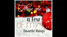 These are a few of my favourite things