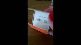Sparkly earrings