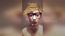 Newsflare Edit - Christmas funny Sainsbury’s