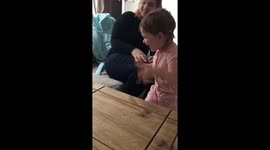 Spinning top toy present Christmas