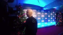 Gail Porter interviewed at Winter Wonderland