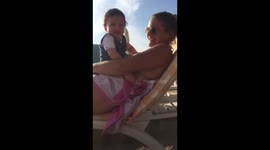 baby laughing