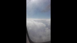 above the clouds caught on camera
