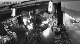 Car smashes into shop when driver presses accelerator by mistake