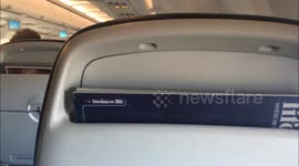 British Airways Crosswind and Turbulence Landing Aberdeen