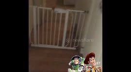 Dad surprises son with a woody doll (Favorite Disney Character) for Christmas