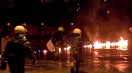 Greek anarchists hurl Molotov cocktails in clashes with police