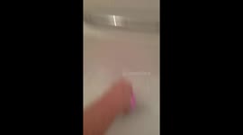 Pink unicorn bath bomb