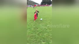 Newsflare Edit - Kid scoring goals