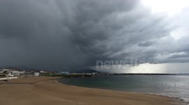 Storm Clouds Over Bundoran, Ireland - June 9th 2014