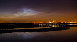 Noctilucent Clouds 18/07/13 Timelapse