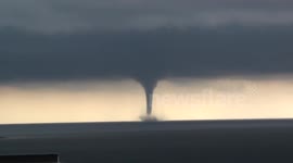Tornado in the sea near Sozopol, Bulgaria 16-June-2014