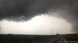 Two Tornadoes! Video 3 Pilger, NE! 6/16/14