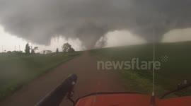 Twin Tornadoes in NE on June 16th 2014