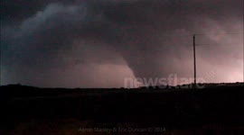 Wedge tornado - Laurel, Nebraska 17th June 2014
