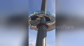 Newsflare Edit - Brighton British Airways i360 ride