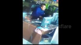 Man's lighter shoots out fireball