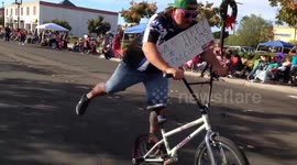 Profile Racing - Terry Adams - #TAZCOASTER challenge Silly Wheelie - BMX