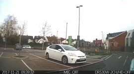 Some was was in need of their free Waitrose coffee this morning. They drove in the exit :)
