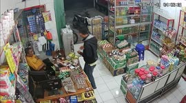 RUSHES: Sleepy shopkeeper dozes through robbery