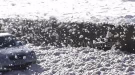 SEA FOAM CAUSES CHAOS ON FYLDE COAST 8