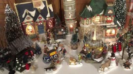 A peaceful Christmas village until.........