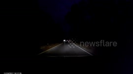 Elderly Drive Runs Red Light and Causes Crash